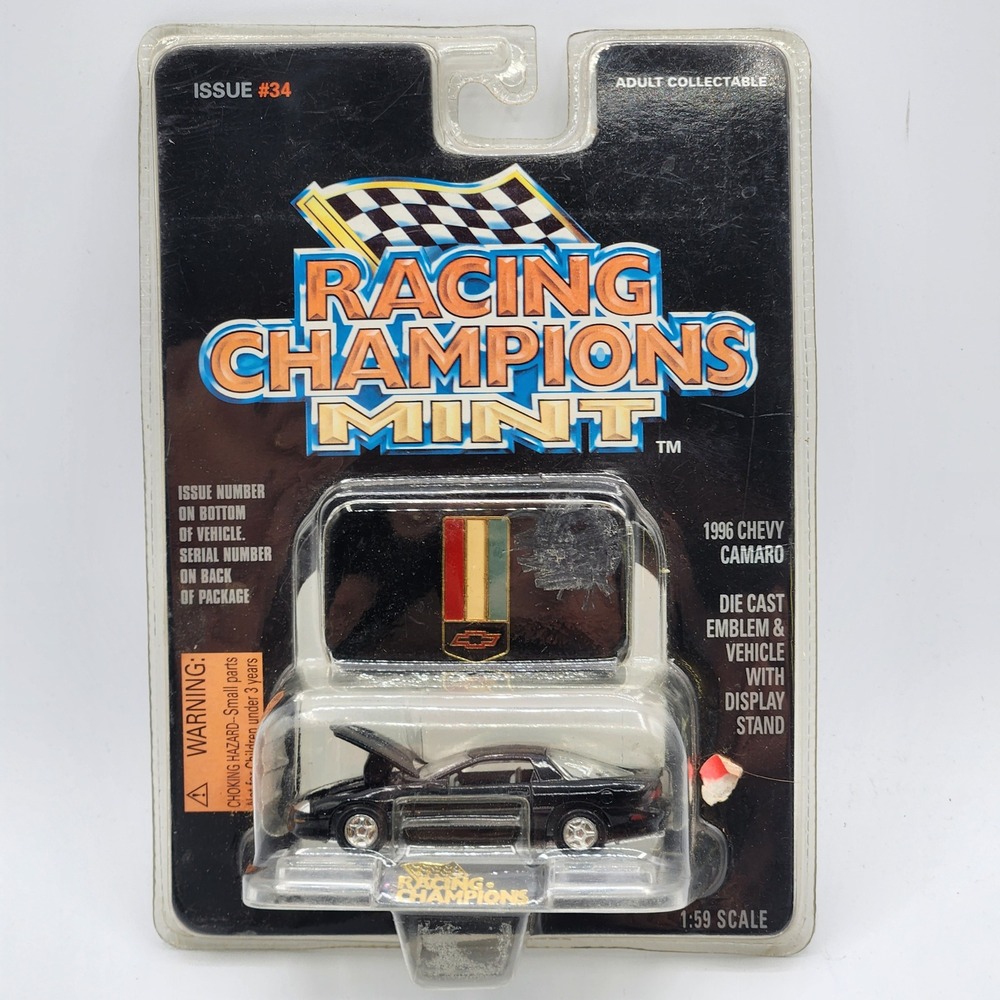 Racing Champions Mint 1996 Chevy Camaro Die Cast 1 64 Scale Adult Collectible